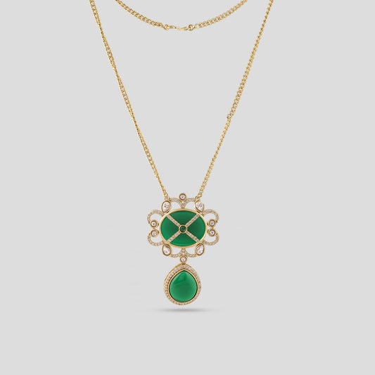 Moissanite Pendant Necklace