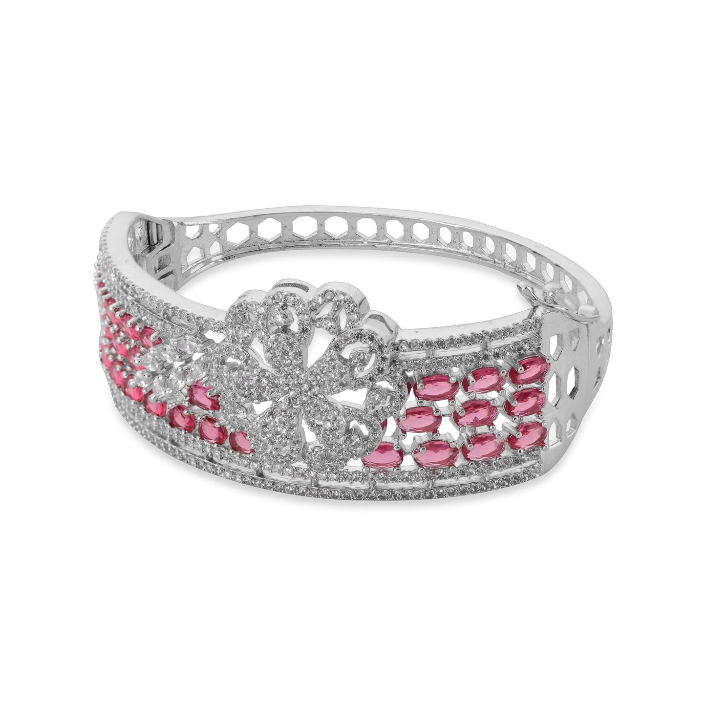 Diamond Flower Brooch Bracelets