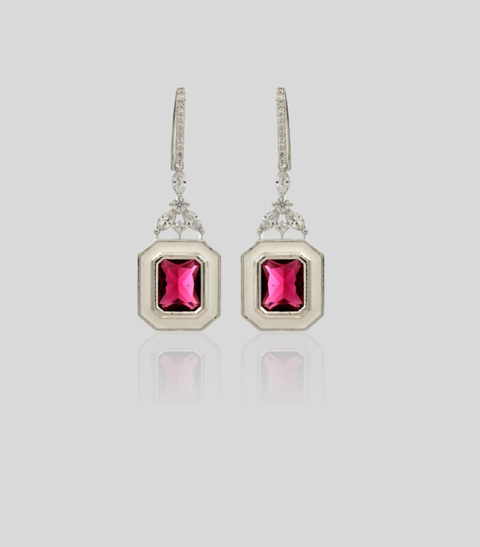 Scarlet Sanctuary Earrings