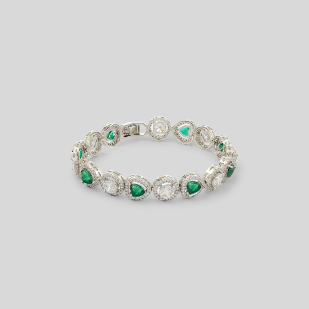 Caeruleus Radiance Silver Bracelet - Image 3