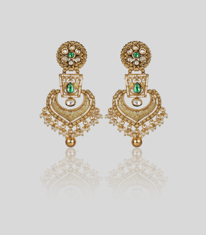Golden Filigree Moonlight Drops