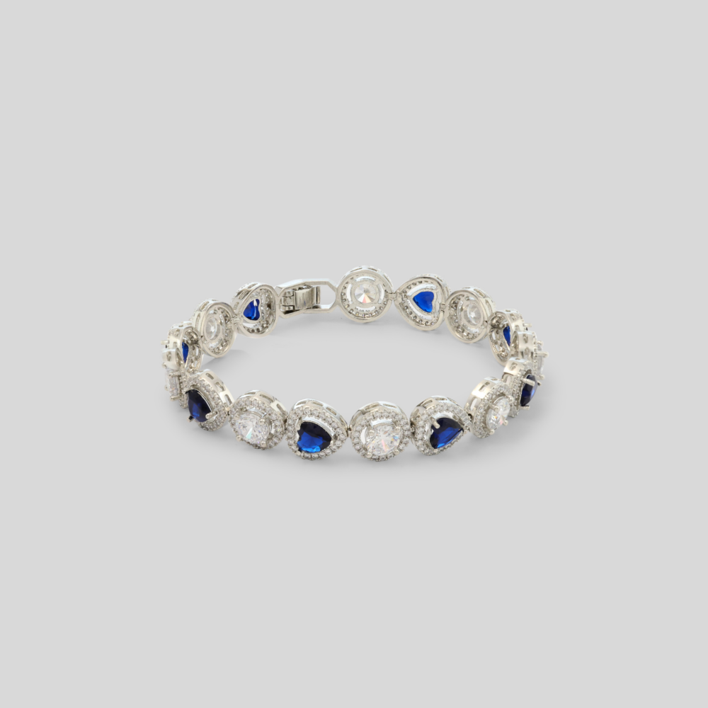Caeruleus Radiance Silver Bracelet - Image 4