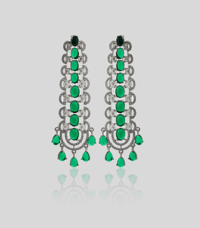 Musean Pearl Descent Earrings