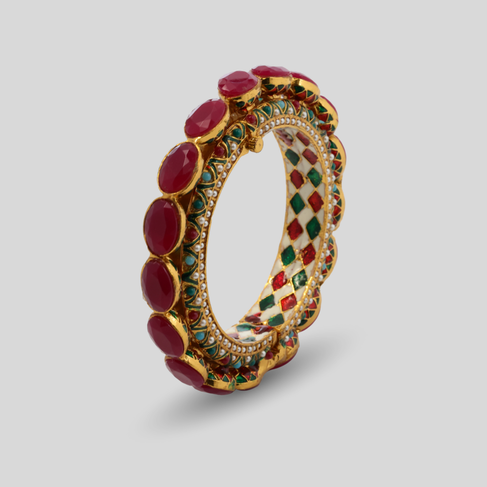 Royal Enamel bangle