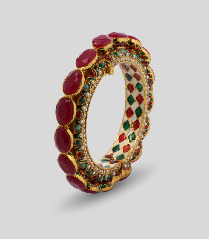 Royal Enamel bangle