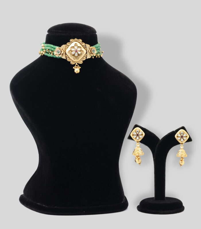 Serene Bloom Choker Set