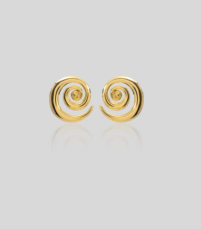 Celestial Helix Echo Studs