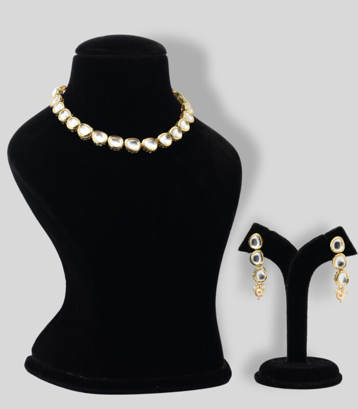 Luminous Petal Choker Set