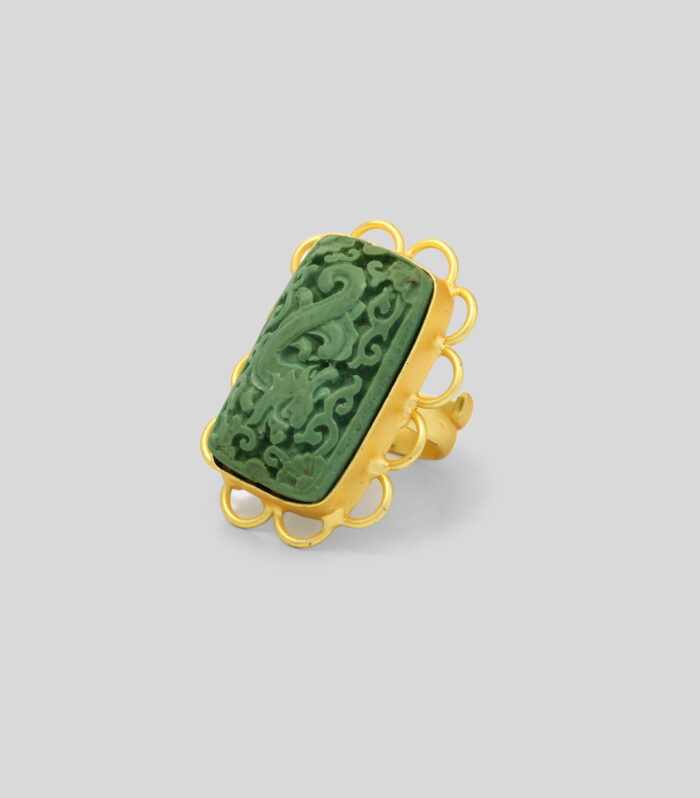 Serpentine Bloom Ring