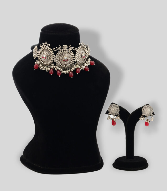 Lunar Bloom Choker Set