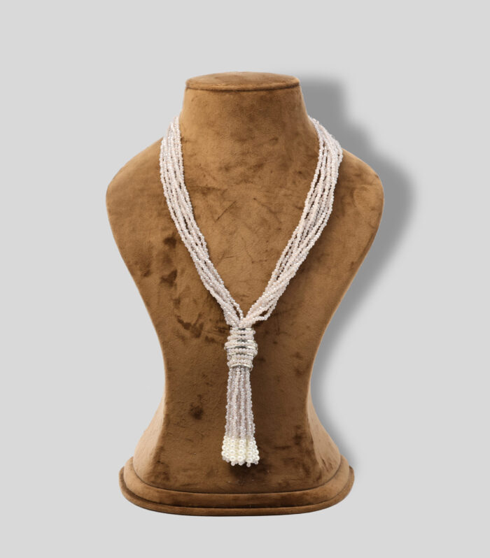 Opalescent Cascade Knot Strand