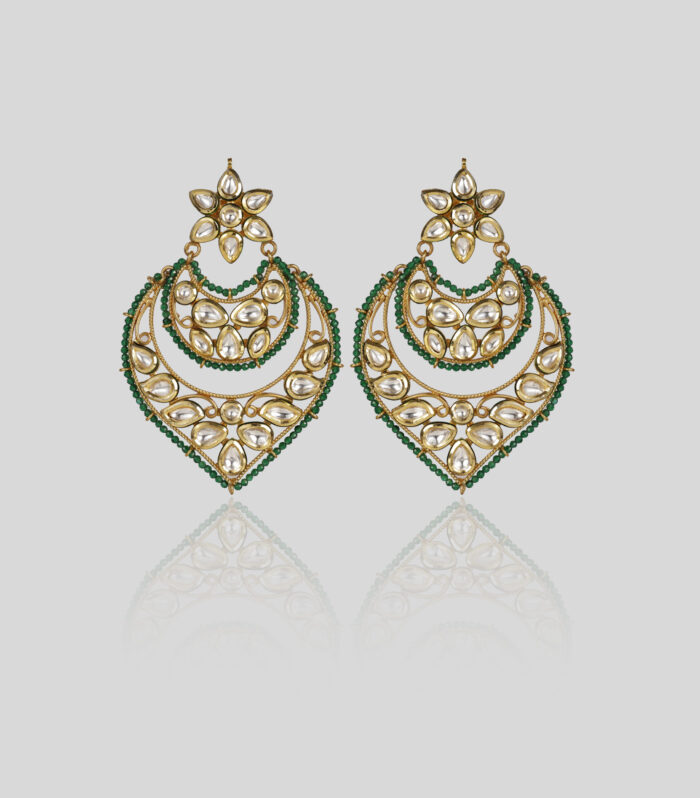 Chandrika Bloom Descent Earrings