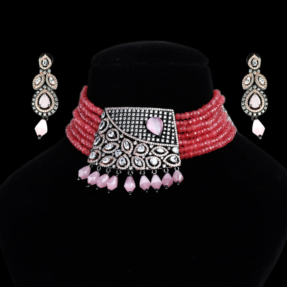 Rosewater Cascade Choker Set - Image 3