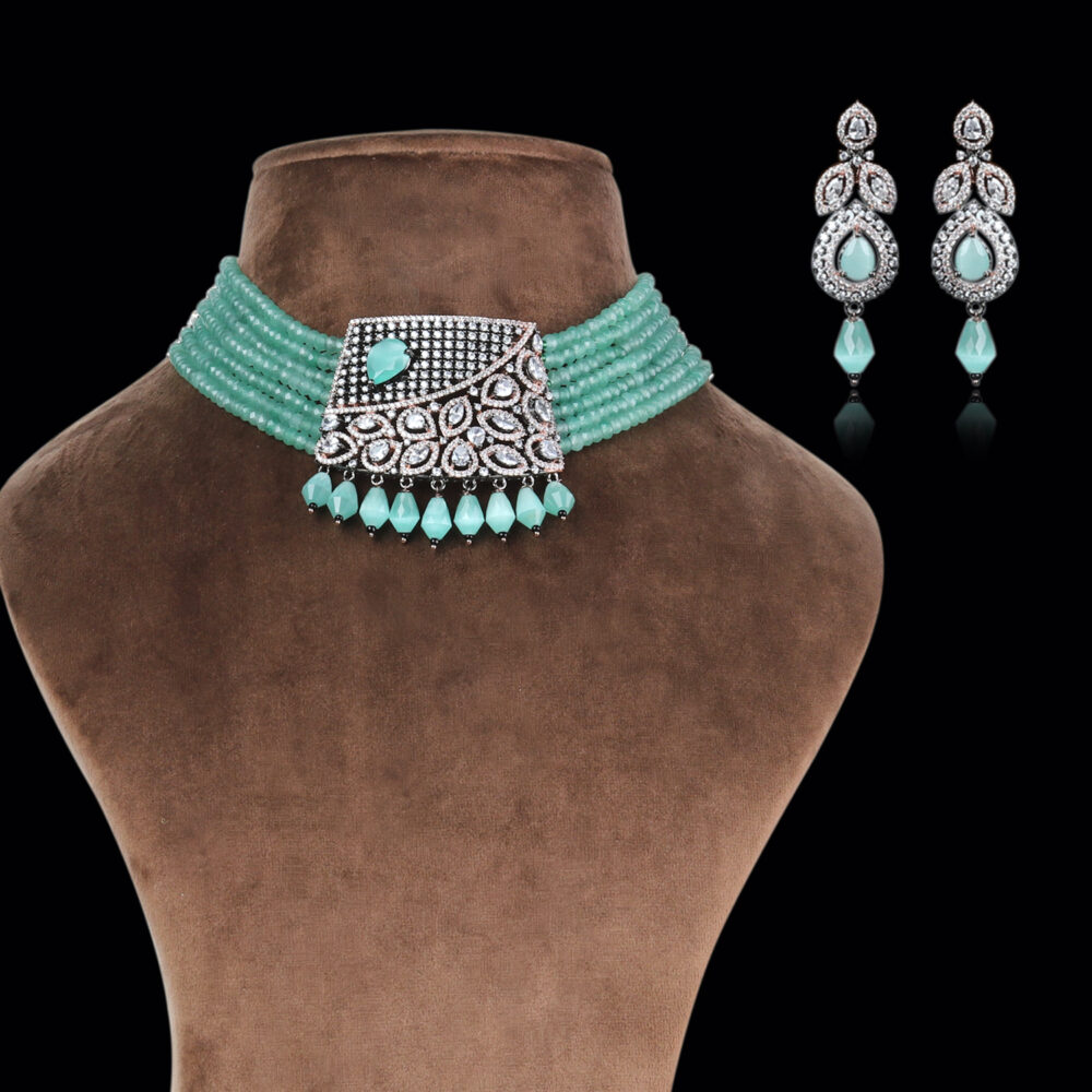 Rosewater Cascade Choker Set - Image 2